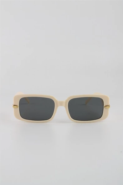 By Marine Krem UV400 Filtre Kadın Güneş Gözlüğü G24FT8R06 ürün görseli 1