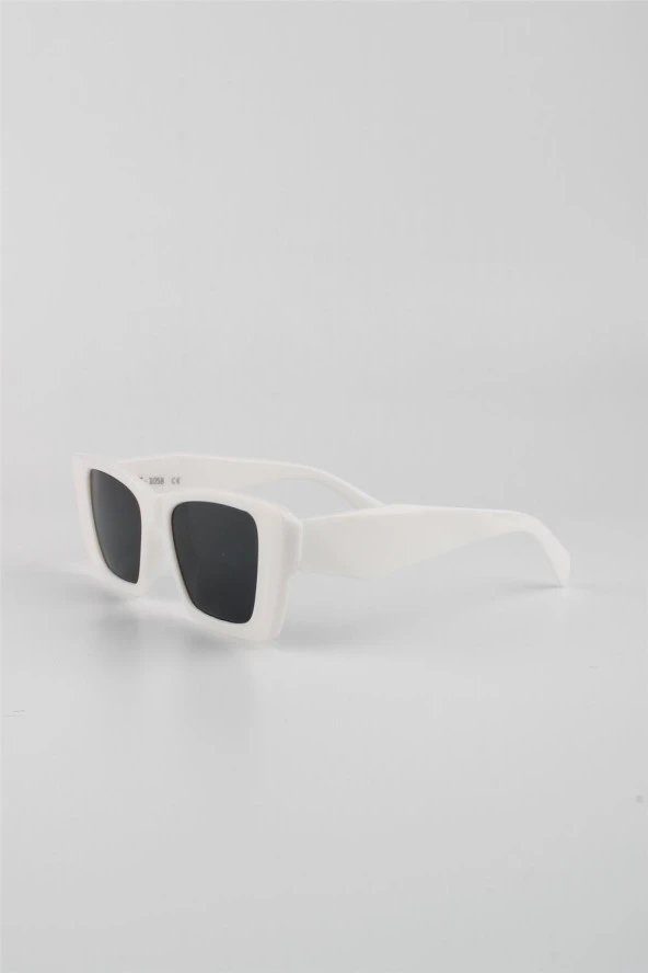 By Marine Beyaz UV400 Filtre Kadın Güneş Gözlüğü G24FT1058R04 ürün görseli 1
