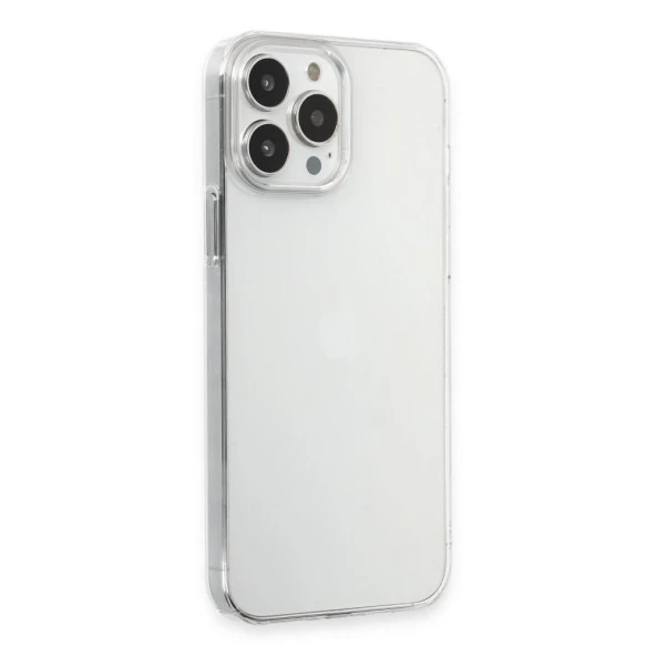 Newface İphone 15 Pro Uyumlu Premium PC Sert Şeffaf Kılıf - Resim 3