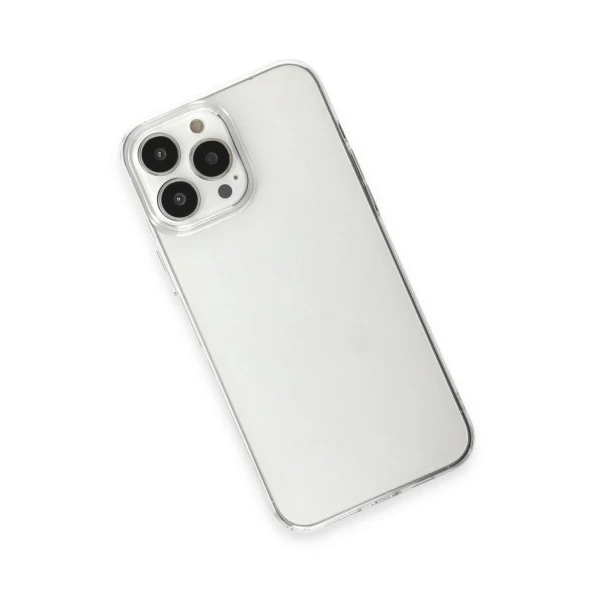 Newface İphone 15 Pro Uyumlu Premium PC Sert Şeffaf Kılıf ürün görseli 1
