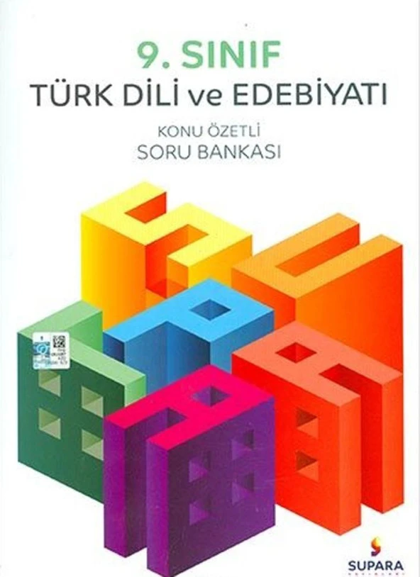Supara Yayınları 9. Sınıf Türk Dili ve Edebiyatı Konu Özetli Soru Bankası Yeni ürün görseli 1