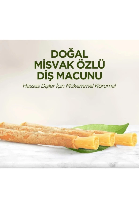 Diş Macunu Misvak Özlü 90 ml X 2 Adet - Resim 3
