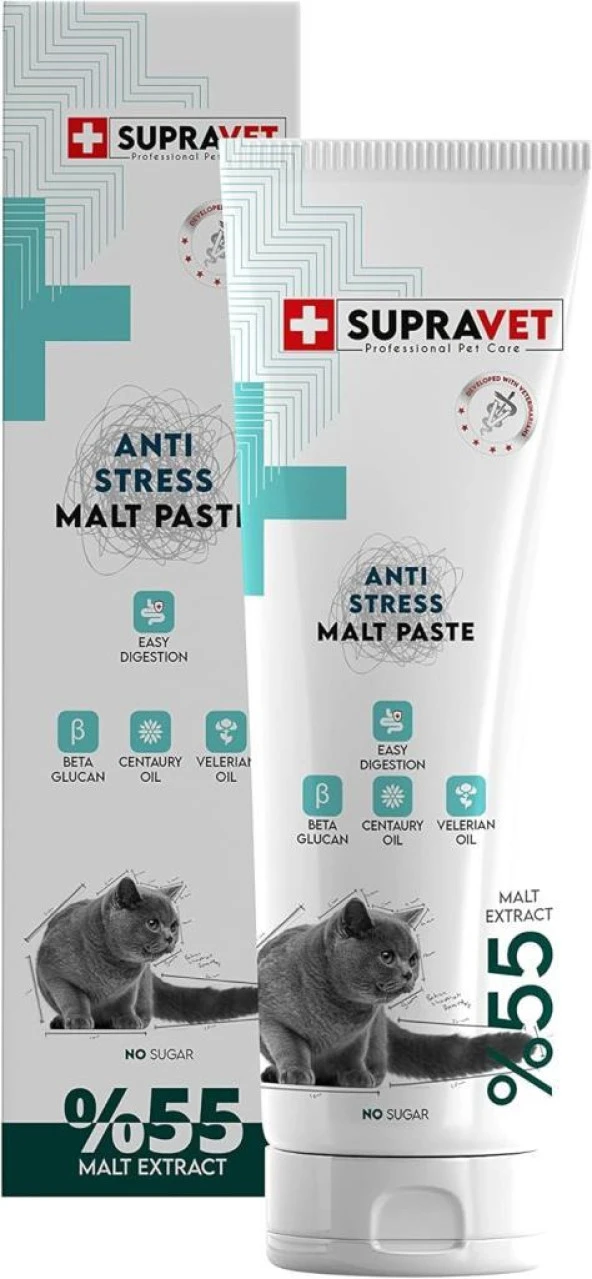 Supravet Anti Stress Malt Paste 100 Gr. - Resim 4