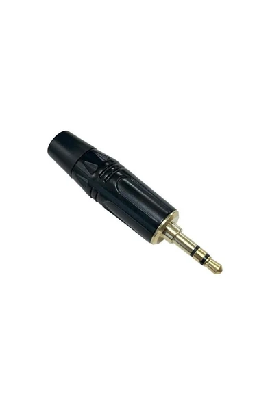 Hepa Merz SFC-S36 3.5MM Altın uçlu Stereo Siyah Jack (3.5 mm Stereo Jak) ürün görseli 1
