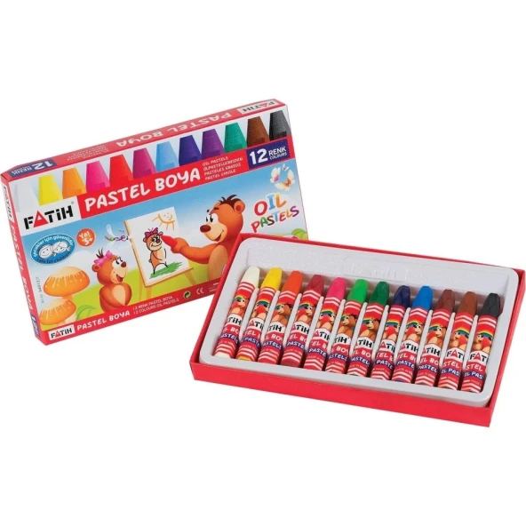 Fatih Pastel Boya 12 Renk (34012) ürün görseli 1