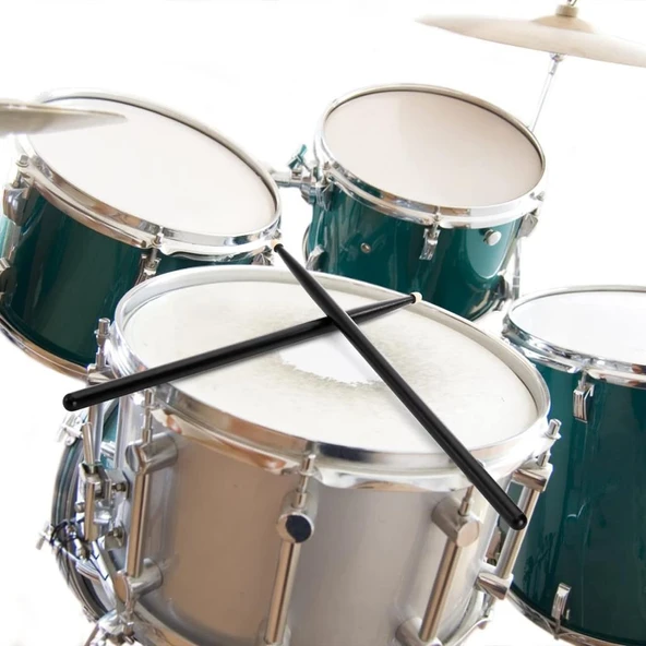 Chroma Baget Siyah - Davul - Bateri Bageti Drumsticks 5a Pürüzsüz Yüzey ürün görseli 1