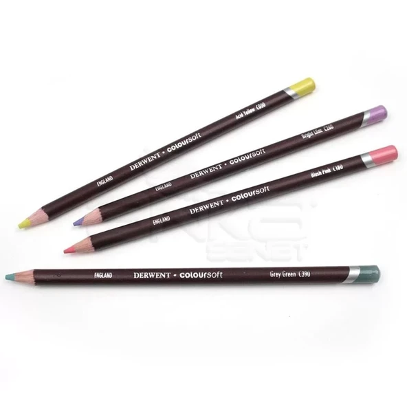 Derwent Coloursoft Kuru Boya Kalemi 36lı Set - Resim 2