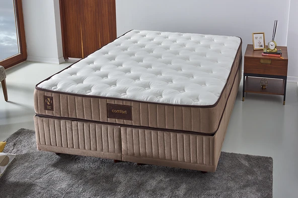 Niron Comfort 140x190 cm Çift Kişilik Lüks Ortopedik Yumuşak Yatak ürün görseli 1