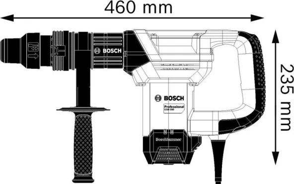 Bosch GSH500 SDS Max Kırıcı - Resim 2