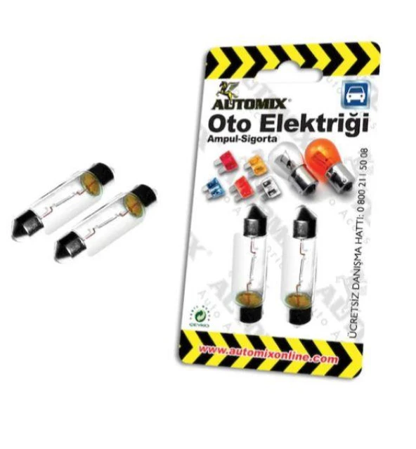 Automix Sofit Ampul 12V 5W 2li Paket ürün görseli 1