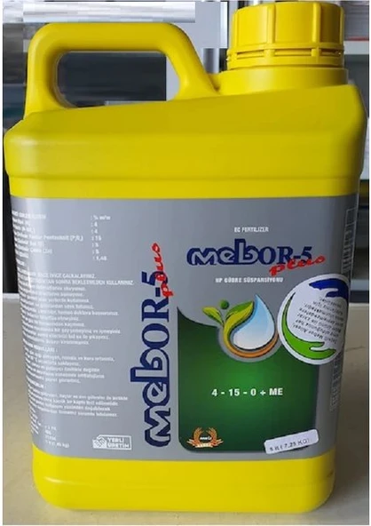 Mebor 5 Plus 5 Litre - 4-15-0 + 5 Bor (B) + 5 Çinko (Zn) ürün görseli 1