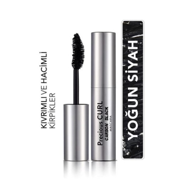 Flormar Precious Curl Maskara 002 Carbon Black - Resim 2
