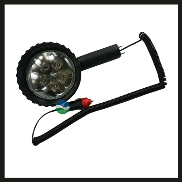 Uyguna-Yakala Pt-7060 Araç Çakmaklı 5 Ledli Spot Lamba-NER.091 ürün görseli 1