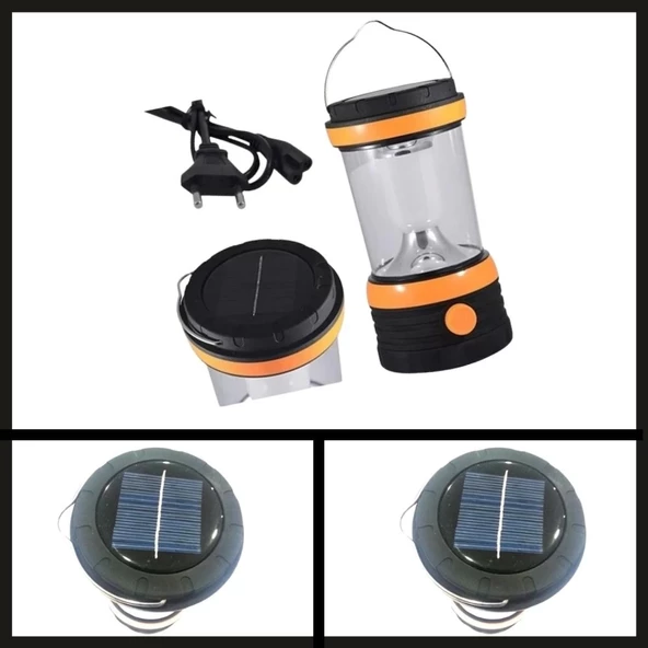Uyguna-Yakala Ps-k5 Şarjlı/pilli Solar Kamp Lambası-NER.273 ürün görseli 1