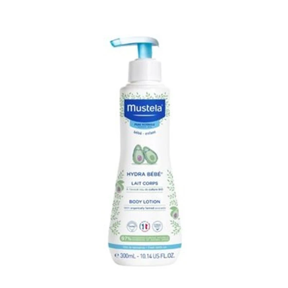 Mustela Hydra Bebe Body Lotion 300 ml (Nemlendirici Vücut Losyonu) ürün görseli 1