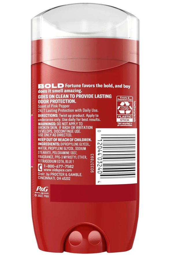 Old Spice Bold Alüminyumsuz Stick Deodorant 85GR - Resim 2