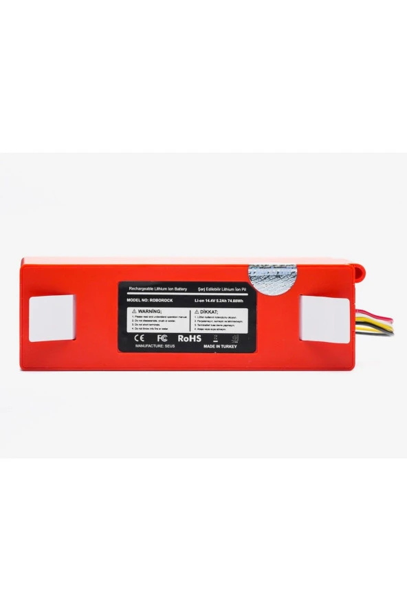 ELECTROLL Roborock Q8 Batarya Kutulu (ORJİNAL KAPASİTE) 5200mAh Pil Akıllı Robot Süpürge Batarya Değişimi ürün görseli 1