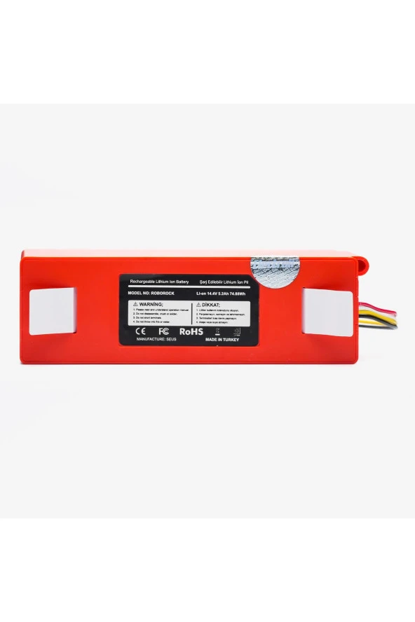 ELECTROLL Roborock S7 Maxv Ultra Batarya Kutulu (ORJİNAL KAPASİTE) 5200mah Pil Robot Süpürge Batarya Değişimi ürün görseli 1