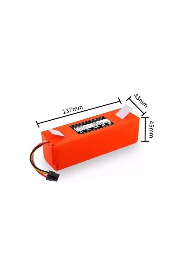 ELECTROLL Roborock Q Revo Batarya Kutulu (YÜKSEK KAPASİTE) 7000mAh Uyumlu Pil Akıllı Robot Süpürge ürün görseli 1