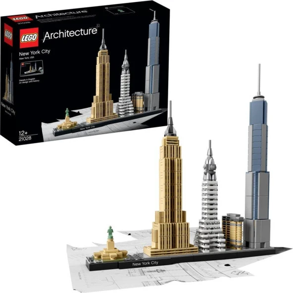 LEGO® Architecture New York City 21028 ürün görseli 1