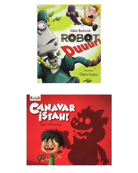 Canavar İştahı ve Robot Duuur! Set ürün görseli 1