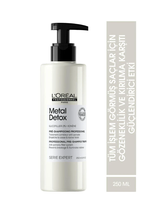 Loreal Professionnel Serie Expert Metal Detox Şampuan Öncesi Bakım 250 ml ürün görseli 1