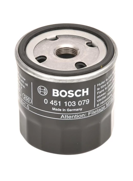 BOSCH YAĞ FİLTRESİ OPEL TÜM MODELLER 1.4 1.6 1.8 2.0 1995> 451103079 ürün görseli 1