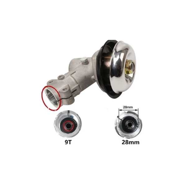 Dişli Grubu Prc 28mm 4 Köşe Gri (Motorlu Tırpan) ürün görseli 1