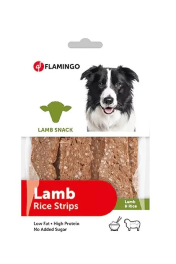 FLAMİNGO HAPKİ LAMB KUZU PİRİNÇLİ köpek ödül maması 85 GR ürün görseli 1