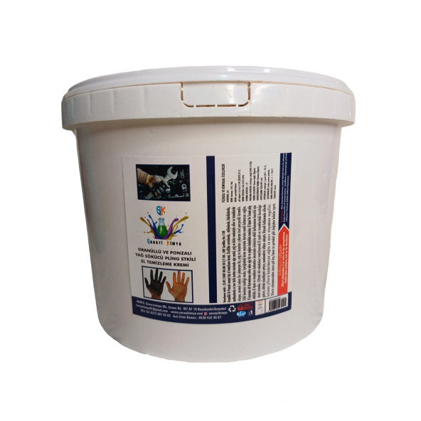 Endüstriyel Granür lü Ponza lı El Temizleme Sabunu  ( Kremi) 5 KG ürün görseli 1