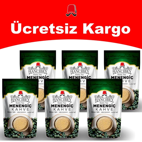 6' lı Sütlü Toz Menengiç Kahvesi 150g ürün görseli 1