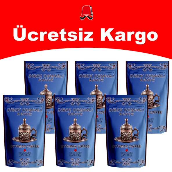6' lı Dibek Osmanlı Kahvesi 150g ürün görseli 1