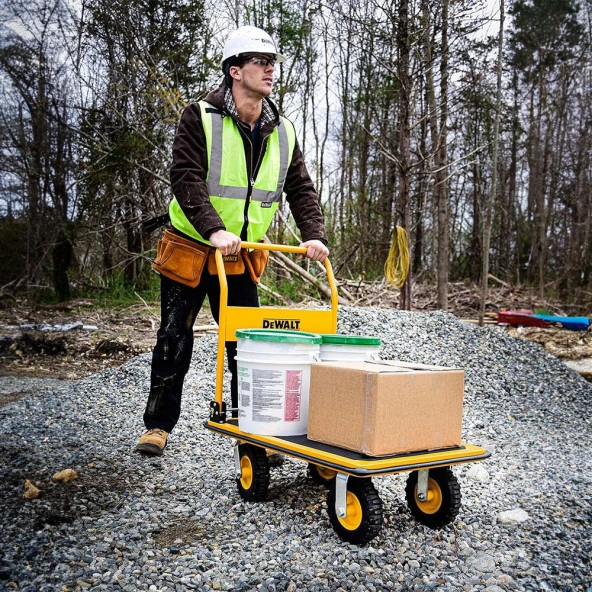 DEWALT DWT504 400Kg Profesyonel Paket Taşıma Arabası ürün görseli 1