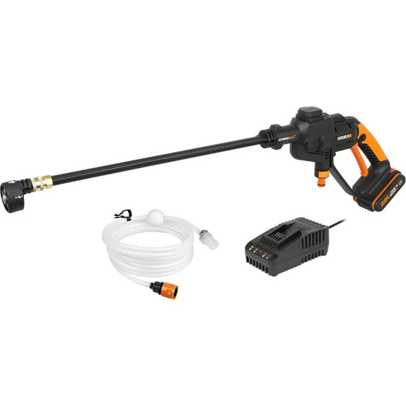 WORX WG620E 20Volt 2.0Ah. Li-ion 24 Bar Basınçlı Yıkama Tabancası ürün görseli 1