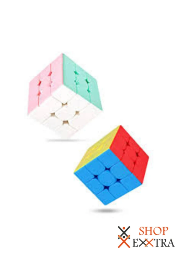 Speed Cupe Rubik Küp Zeka Küpü 3x3 Canlı Renkler ve Pastel Küp ürün görseli 1