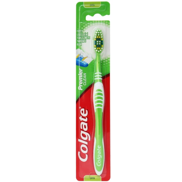 Colgate Premier Clean Orta Diş Fırçası - Resim 3