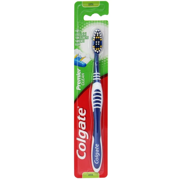 Colgate Premier Clean Orta Diş Fırçası - Resim 2