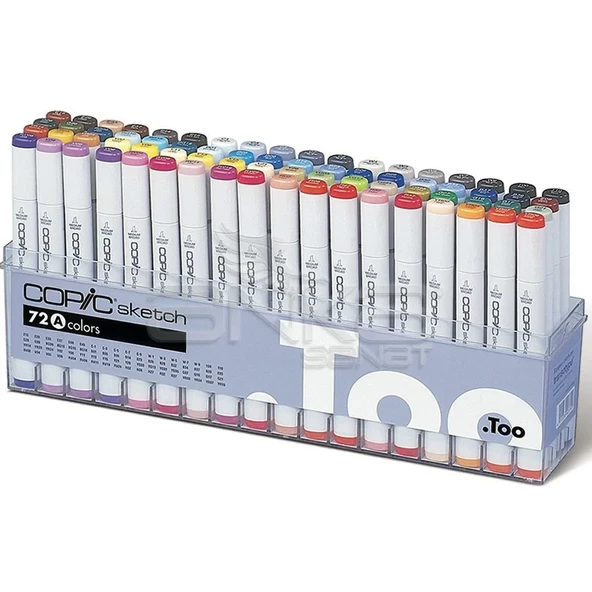 Copic Sketch Marker Kalem 72li Set A ürün görseli 1