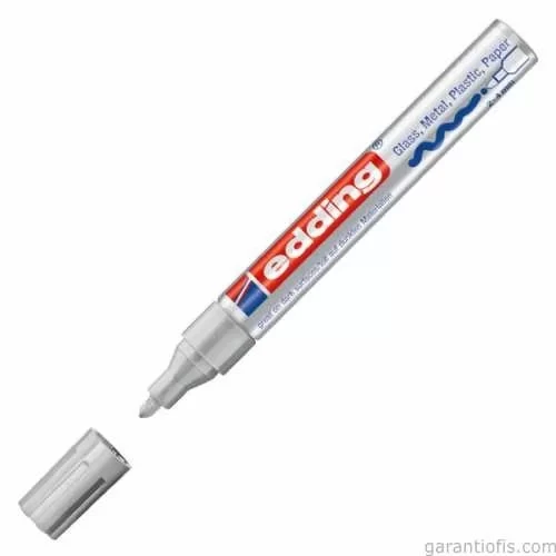 Edding 750 Paint Markör Gümüş Hobi Sanat Kalemi ürün görseli 1