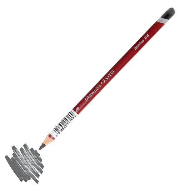 Derwent Pastel Kalem P710 Carbon Black ürün görseli 1