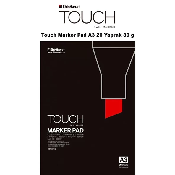 Touch Marker Pad A3 20 Yaprak 80 g ürün görseli 1
