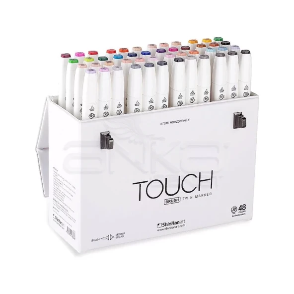 Touch Twin Brush Marker Kalem 48li Set ürün görseli 1