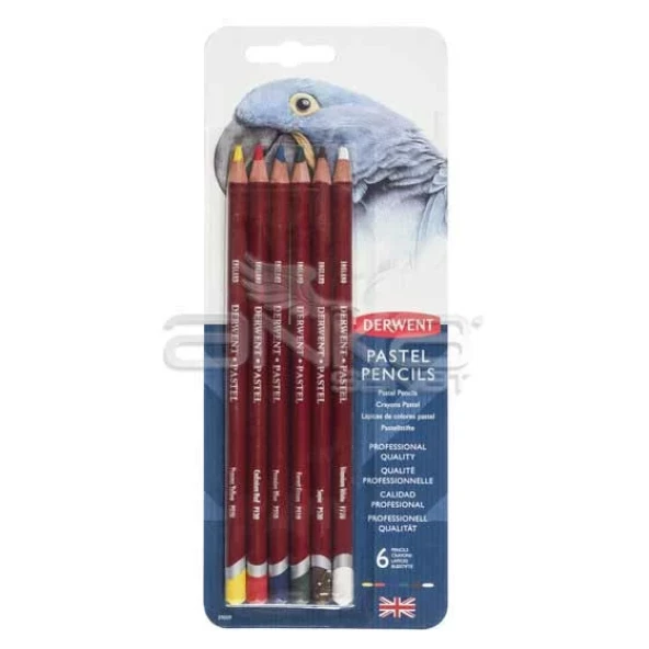 Derwent Pastel Pencils Pastel Kalemi 6lı Set ürün görseli 1
