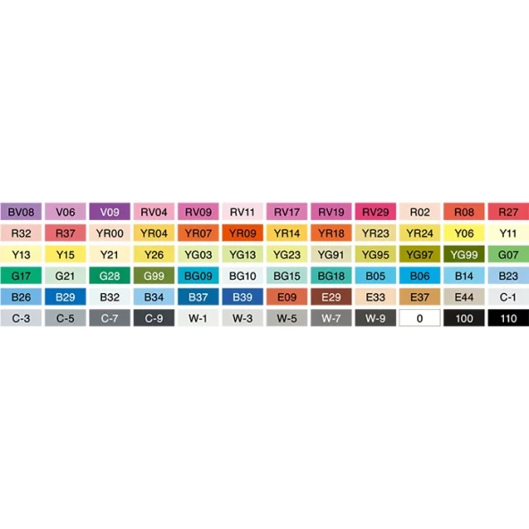 Copic Marker 72li Set A - Resim 2