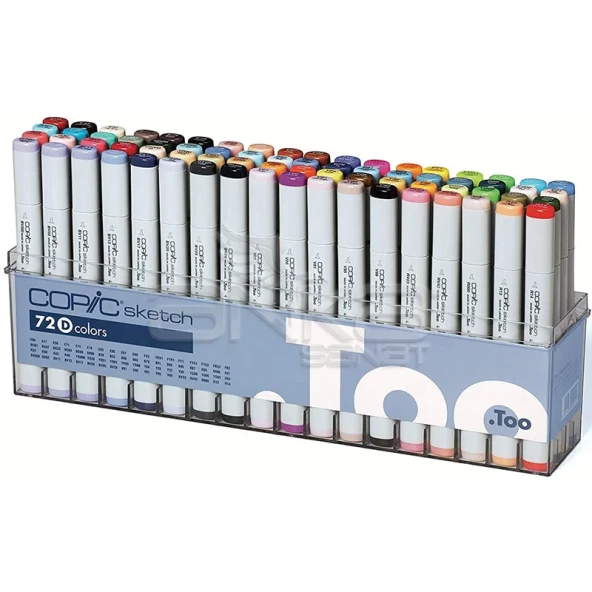 Copic Sketch Marker 72li Set D ürün görseli 1