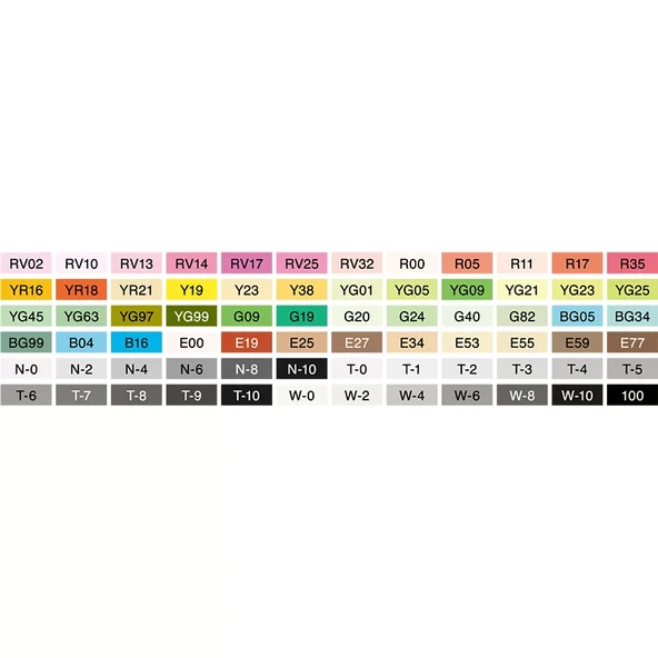 Copic Marker 72li Set C - Resim 2