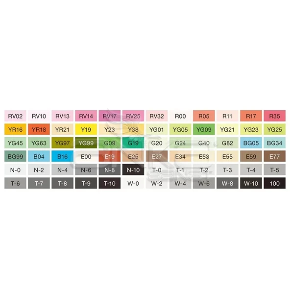 Copic Sketch Marker 72li Set C - Resim 2