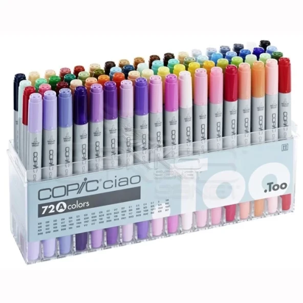 Copic Ciao Marker 72li Set A ürün görseli 1