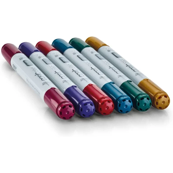 Copic Ciao Marker 6lı Set Jewel Tones - Resim 2