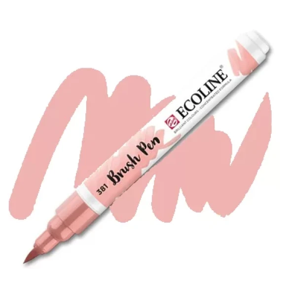 Talens Ecoline Brush Pen Pastel Red ürün görseli 1